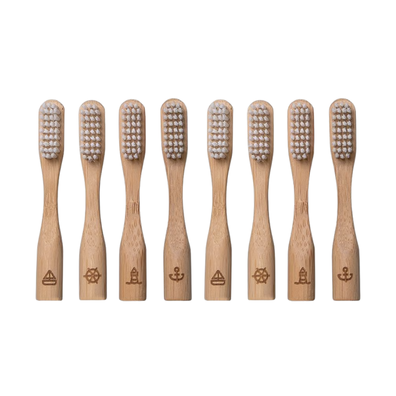 greenanker 8 Wechselköpfe für Bambuszahnbürste